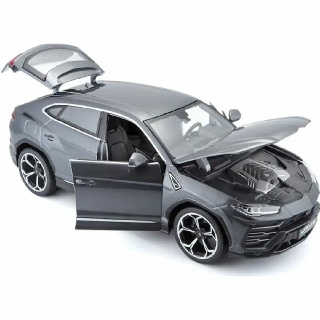 Bburago Lamborghini Urus 1:18 Loopauto - Geel - afbeelding 3 van 6