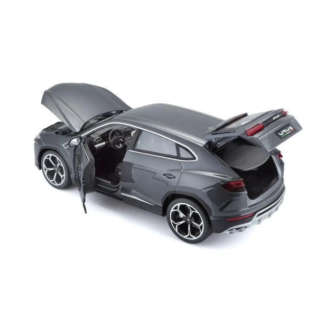 Bburago Lamborghini Urus 1:18 Loopauto - Geel - afbeelding 5 van 6