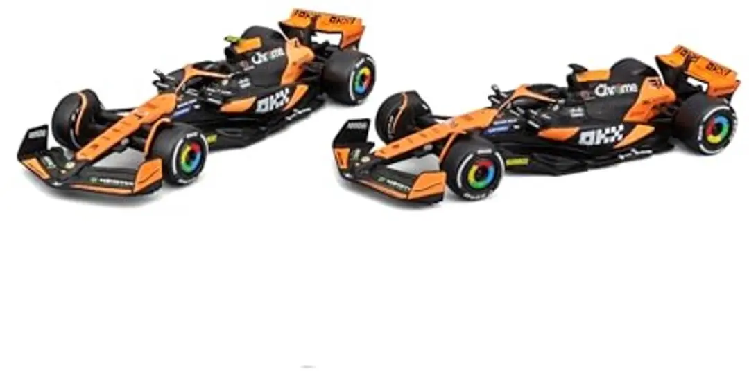 Bburago F1 McLaren MCL38 1:43 Speelgoedauto - Norris & Piastri - afbeelding 2 van 2