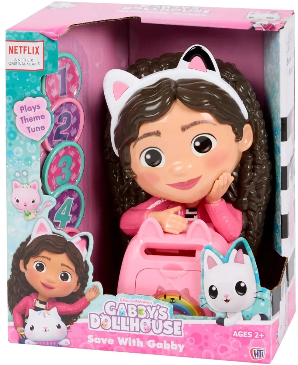 Gabby's Dollhouse Spaarpot met Geluid