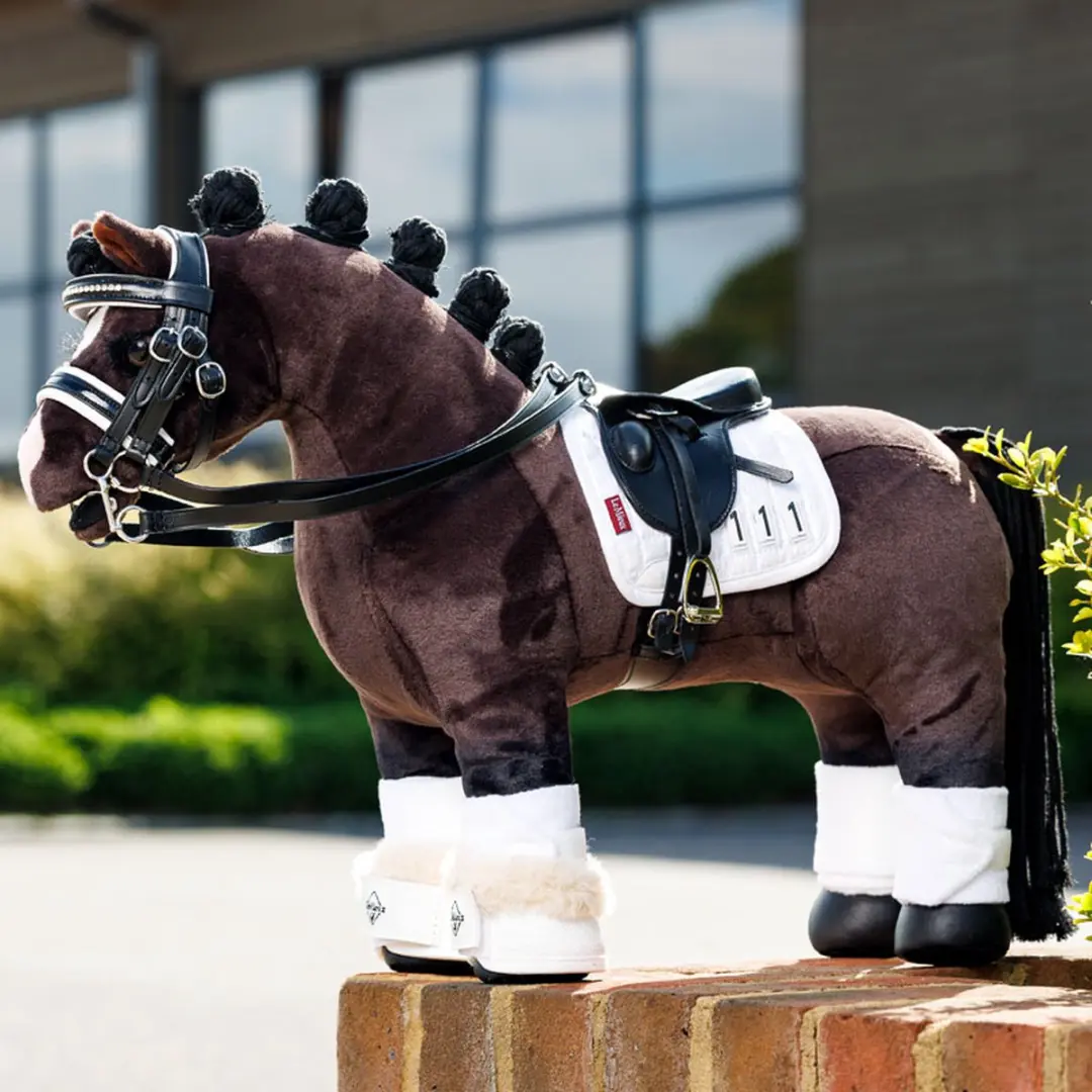 Lemieux Toy Pony Dressuurzadel - Zwart - afbeelding 6 van 6