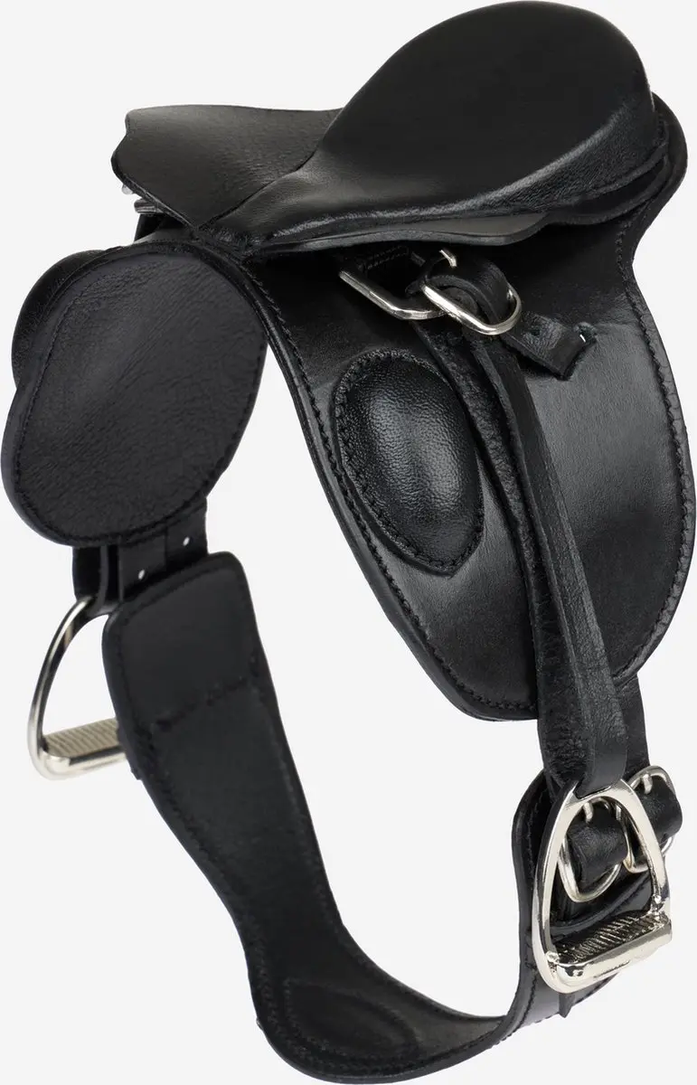 Lemieux Toy Pony Dressuurzadel - Zwart - afbeelding 3 van 6