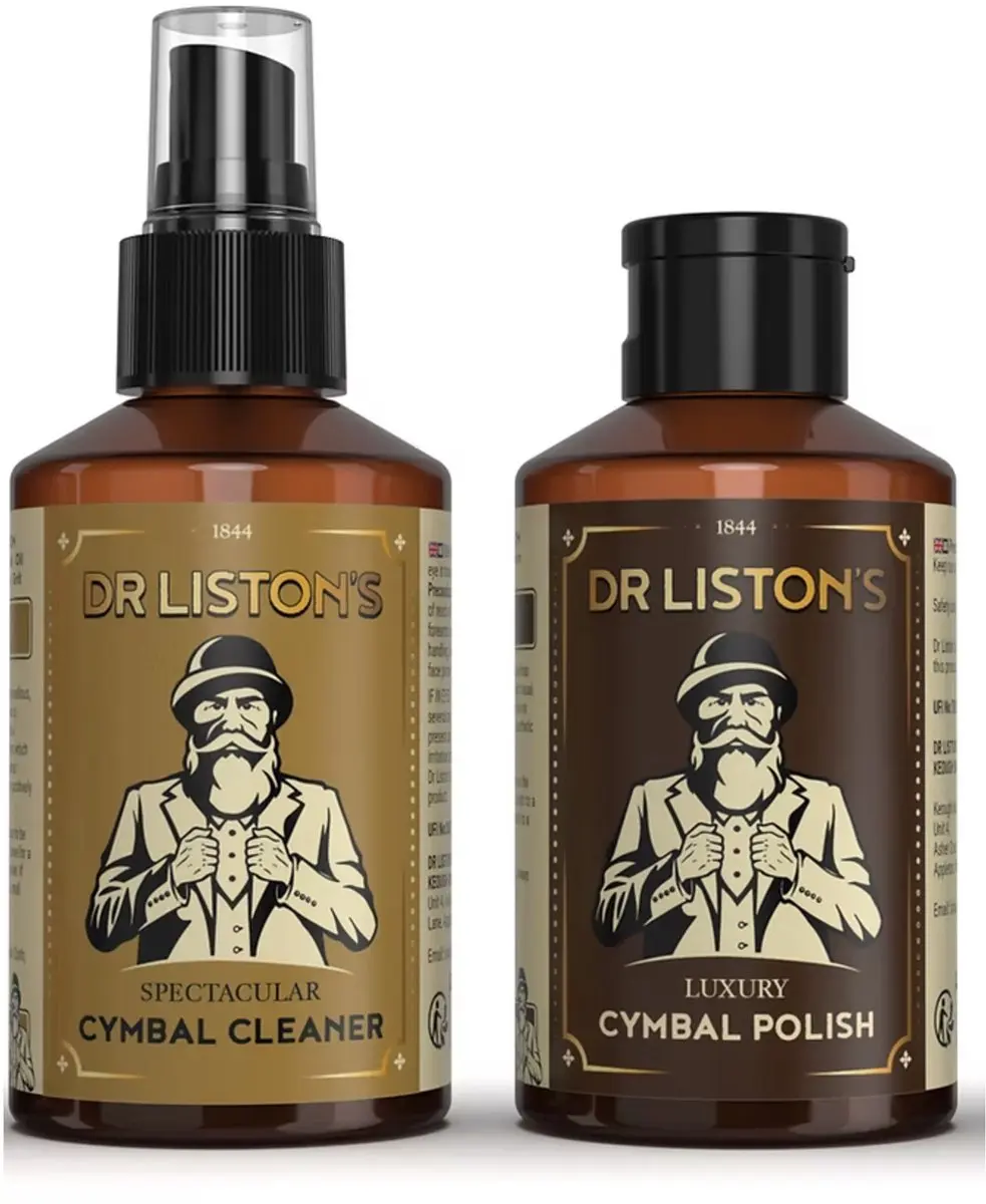 Dr. Liston's Cymbal Cleaner & Polish Set