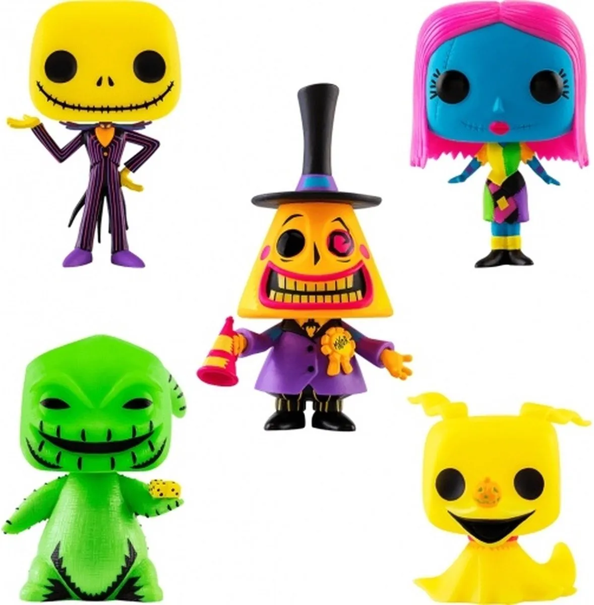 Funko Pop! 5-Pack Disney The Nightmare Before Christmas - Jack Skellington/Mayor/Oogie Boogie/Sally/Zero - 77533