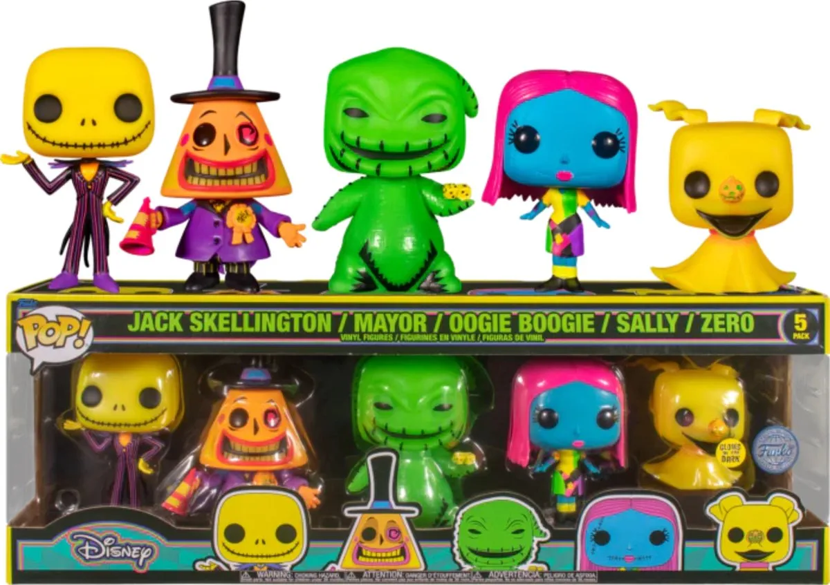 Funko Pop! 5-Pack Disney The Nightmare Before Christmas