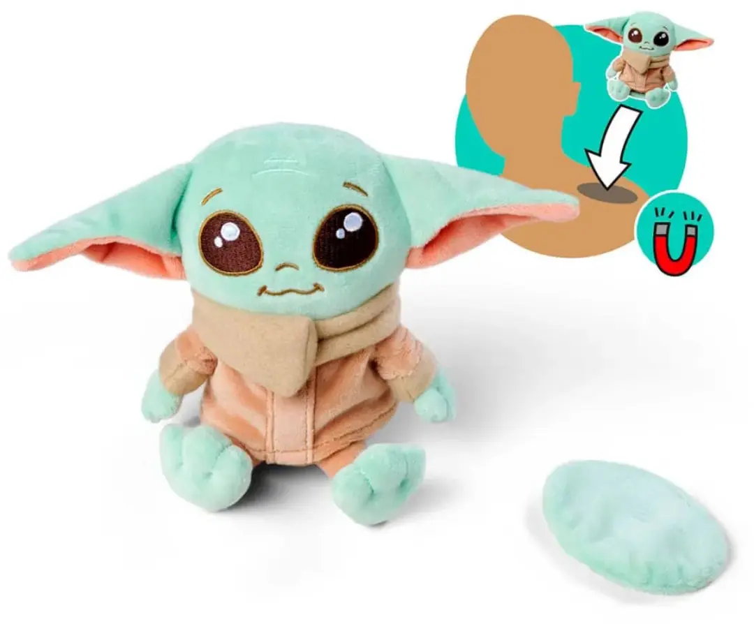 Simba Star Wars Grogu Shoulder Rider Knuffel 12cm - Multi - afbeelding 2 van 6