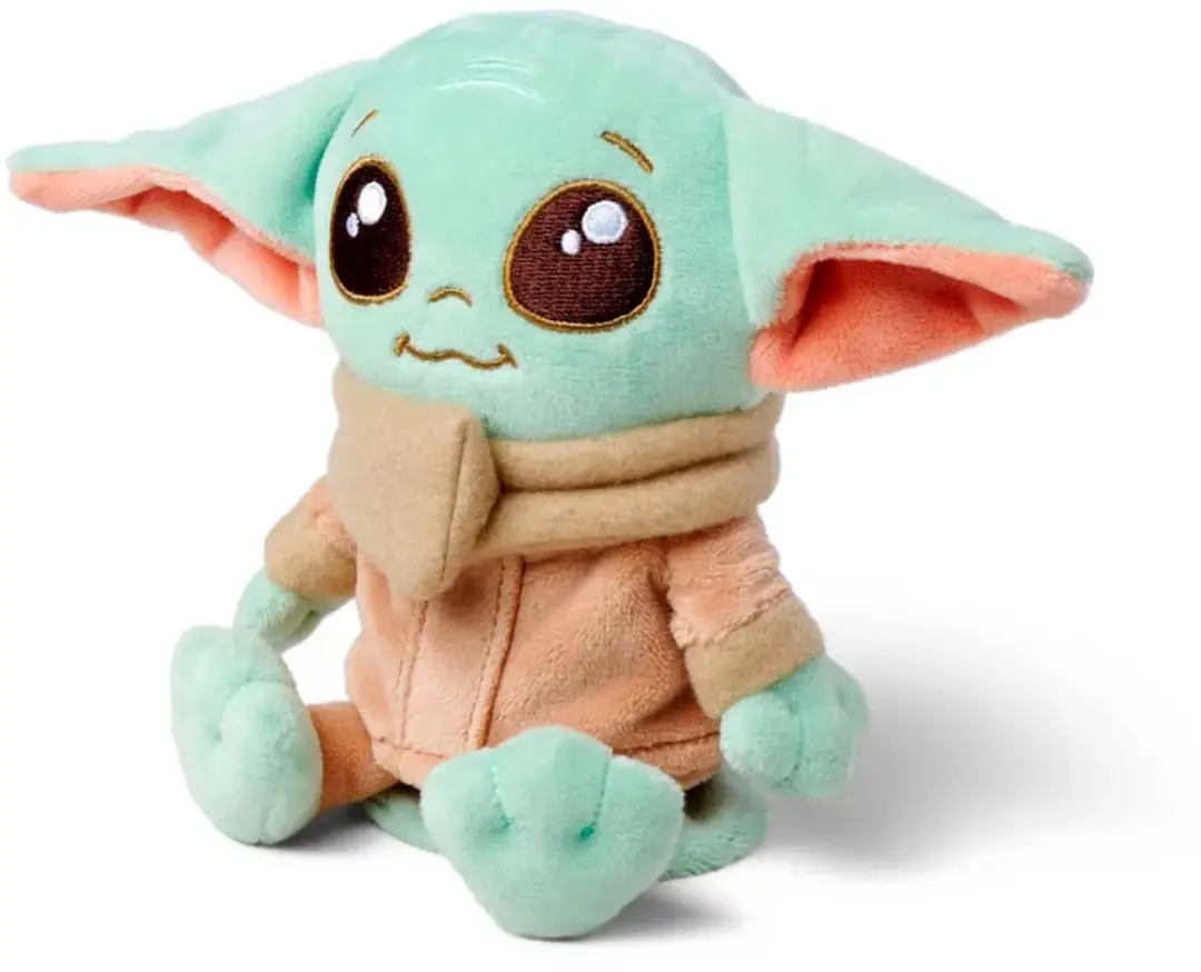 Simba Star Wars Grogu Shoulder Rider Knuffel 12cm - Multi - afbeelding 3 van 6