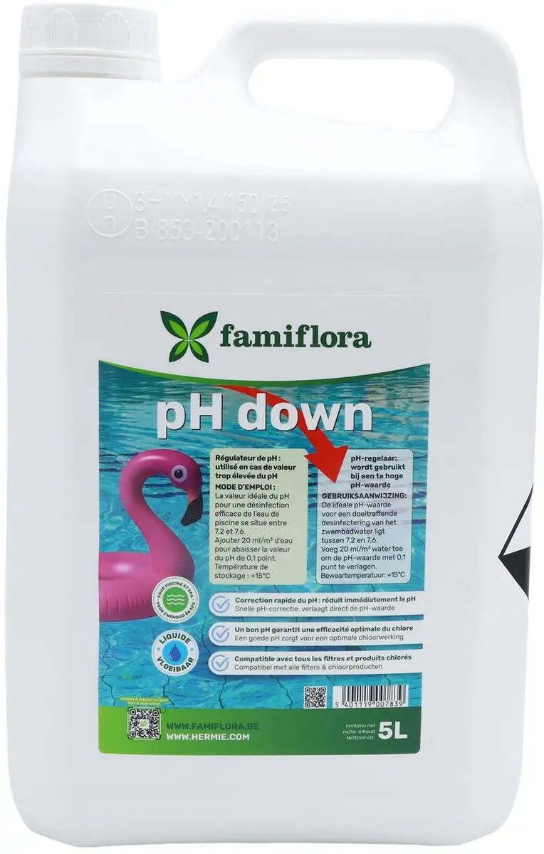 Famiflora pH Down Vloeibaar 5L