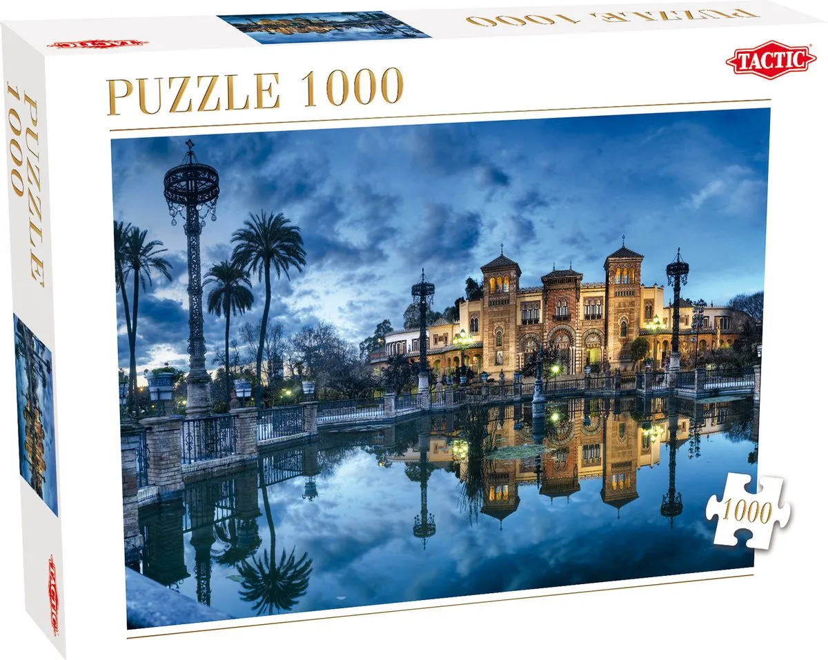 Tactic Mudejar Pavilion 1000 Stuks Puzzel - Multi