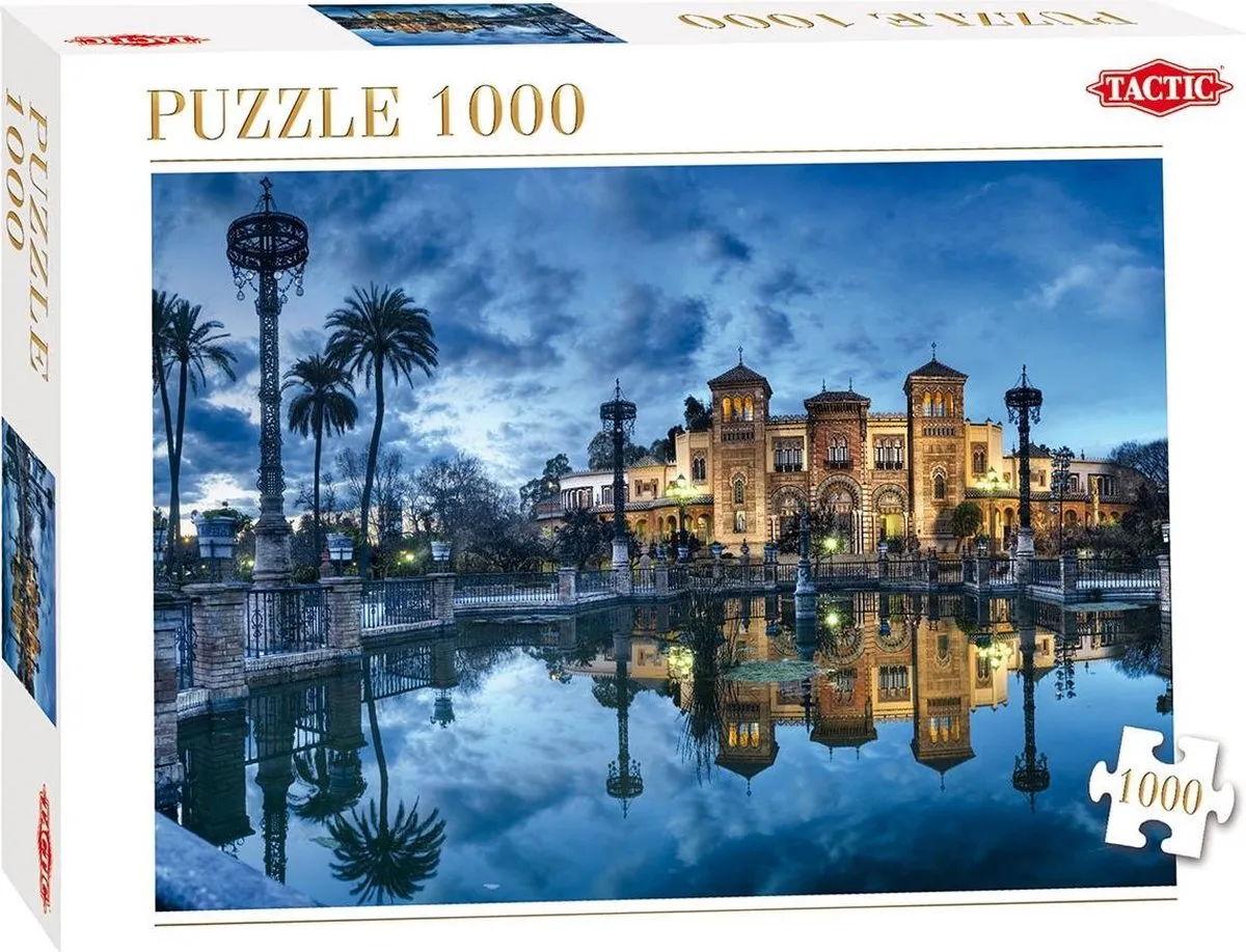 Tactic Mudejar Pavilion 1000 Stuks Puzzel - Multi