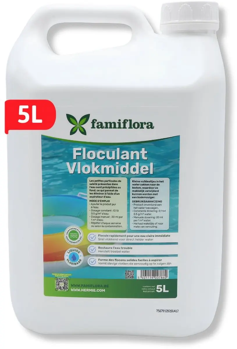 Famiflora Vlokmiddel Vloeibaar 5L