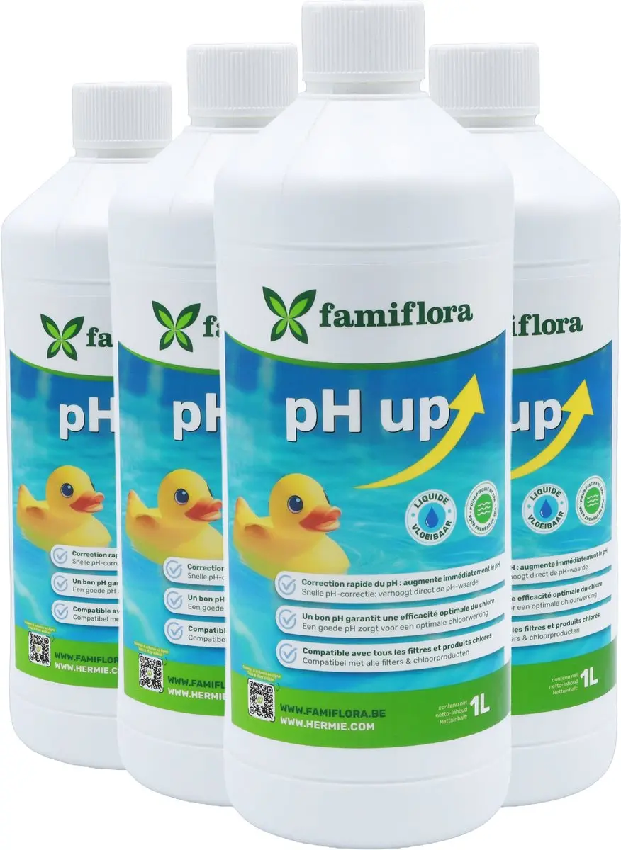 Famiflora pH Up vloeibaar 4x 1L