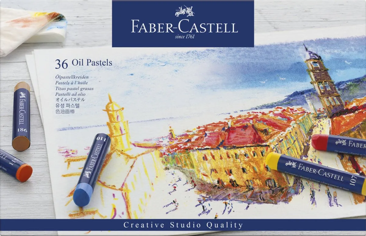 Faber-Castell Creative Studio Oliepastelkrijt 36 Stuks