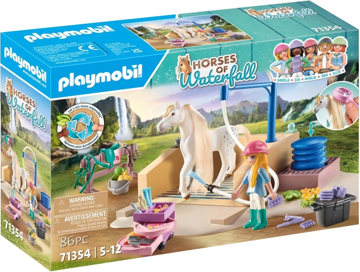 Playmobil Horses of Waterfall Isabella & Leeuwin Speelset 71354