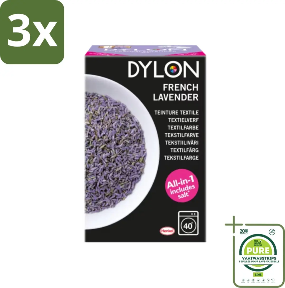 3 x Dylon