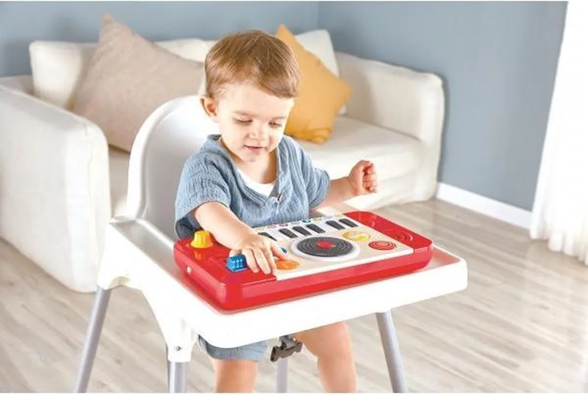 Hape DJ Mix & Spin Studio - 3x AA - Veelkleurig