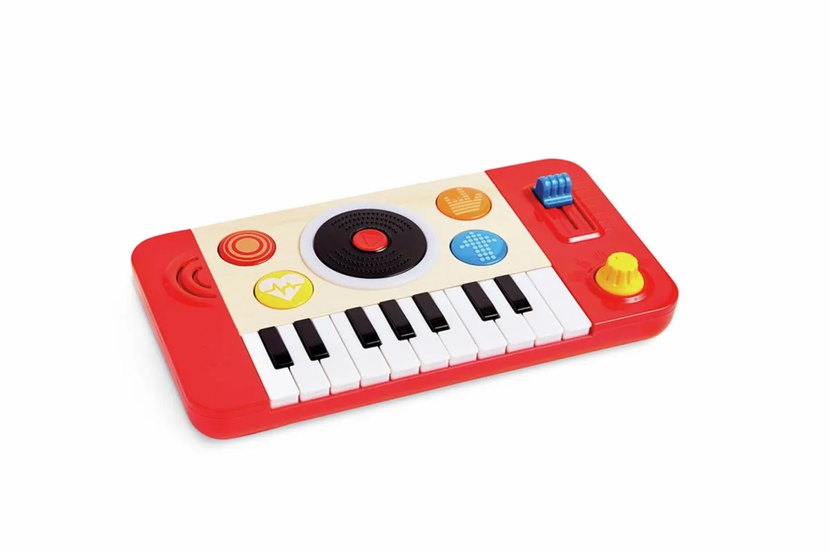 Hape DJ Mix & Spin Studio - 3x AA - Veelkleurig - afbeelding 6 van 6
