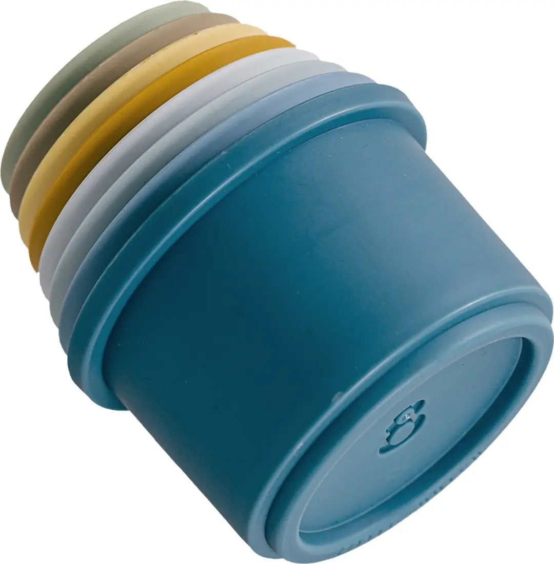 Little Dutch Stapelbekers - 6 Stuks - Blauw