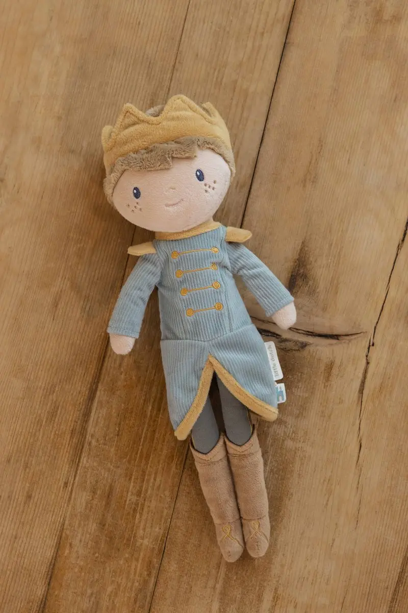 Little Dutch Knuffelpop Prins Jim 35cm - Groen