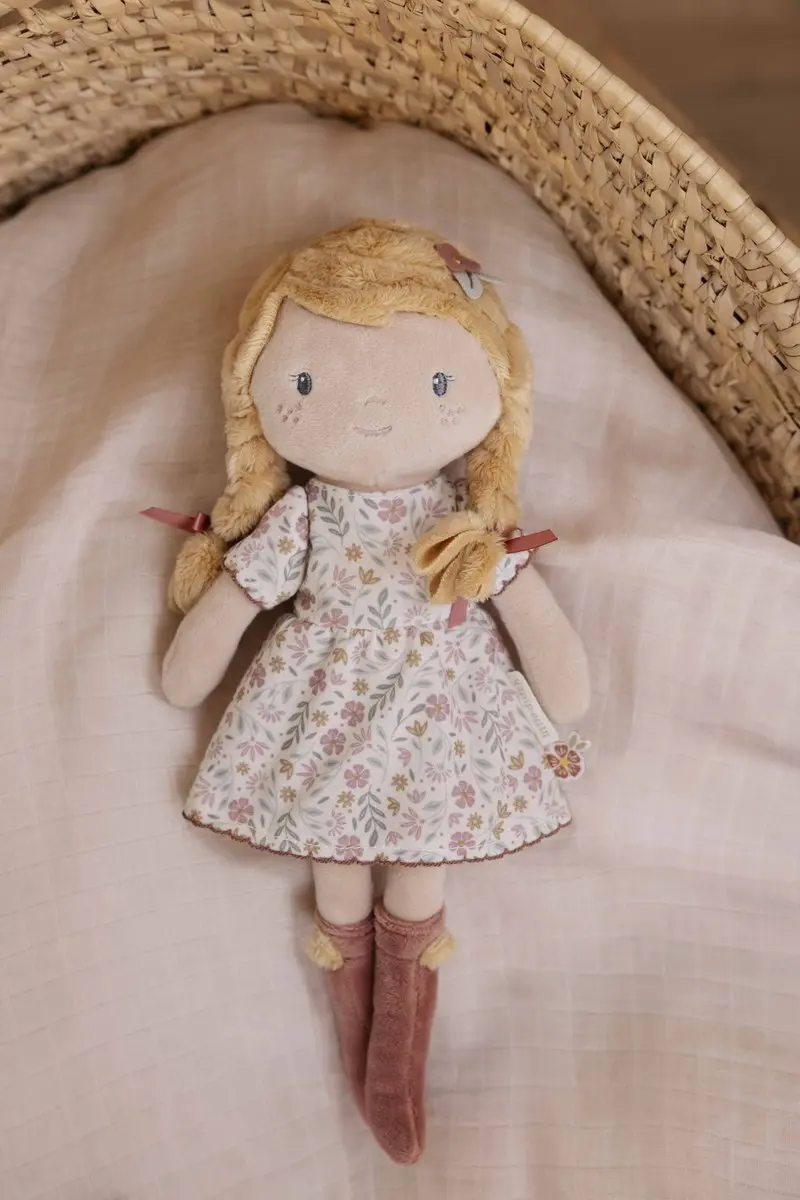 Little Dutch Knuffelpop Julia 35cm - Roze - afbeelding 6 van 6
