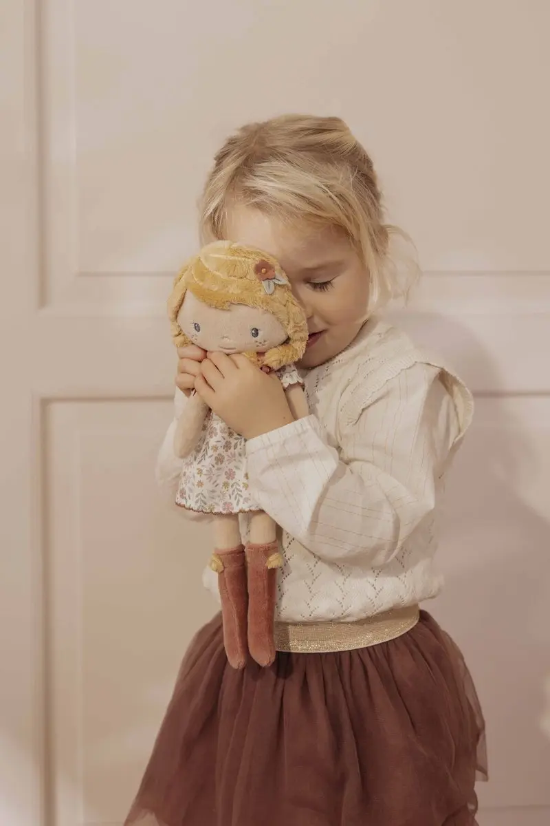 Little Dutch Knuffelpop Julia 35cm - Roze