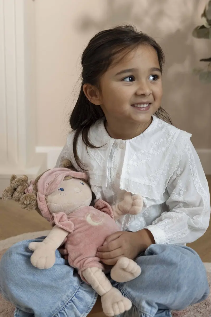 Little Dutch Knuffelpop Rosa 40cm