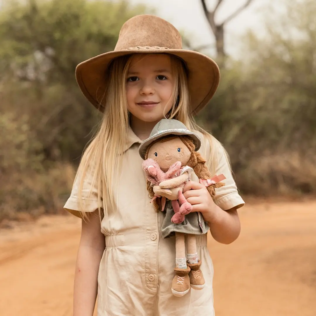 Little Dutch Safari Friends Knuffelpop Roze