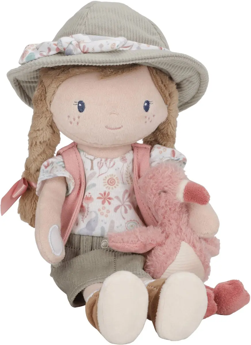 Little Dutch Safari Friends Knuffelpop Roze