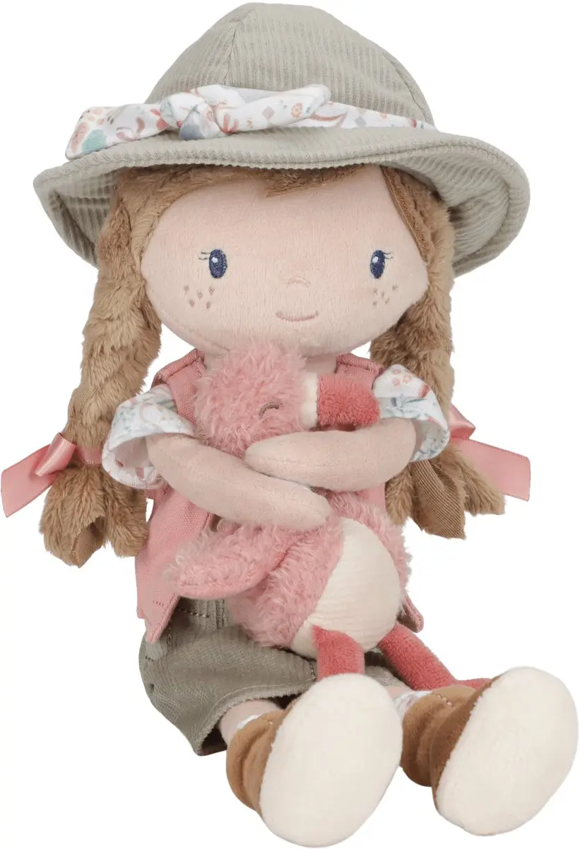 Little Dutch Safari Friends Knuffelpop Roze