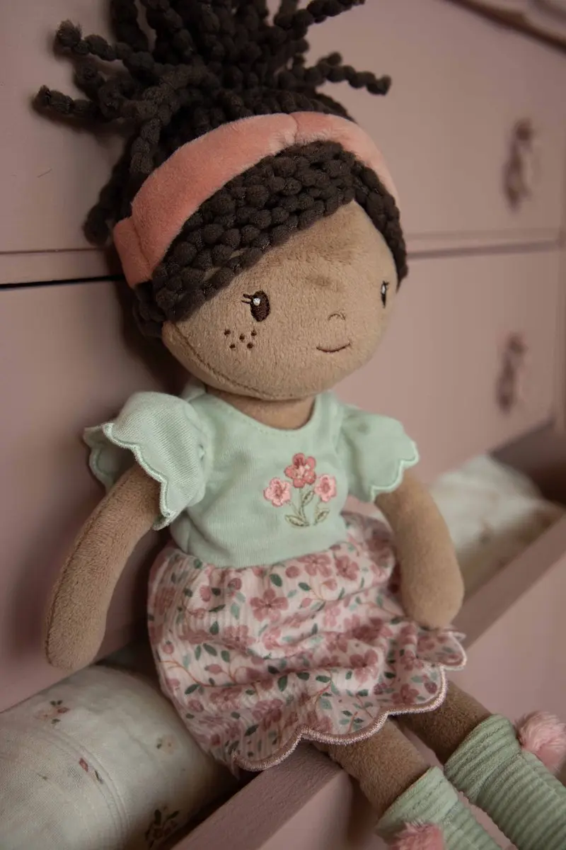 Little Dutch Knuffelpop Evi 35cm - Roze