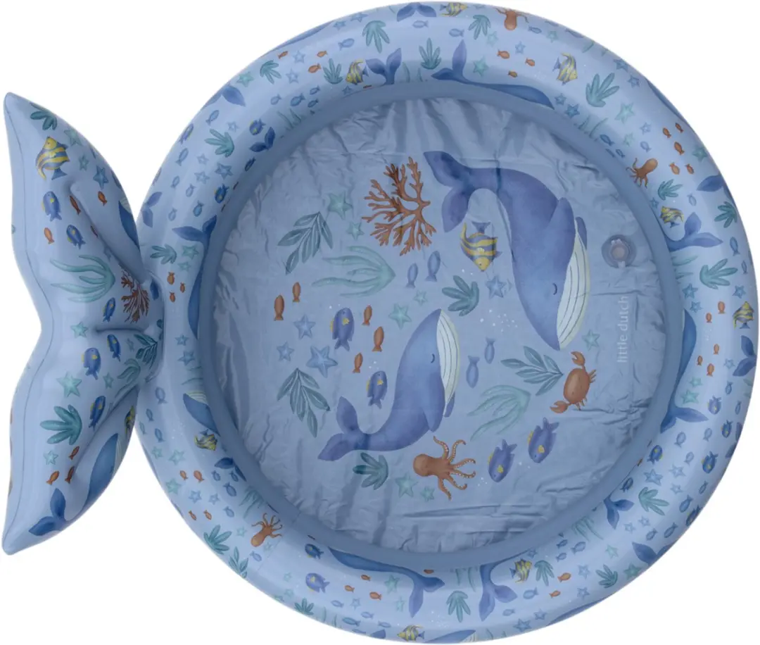 Little Dutch Ocean World Zwembad 80cm - Blauw