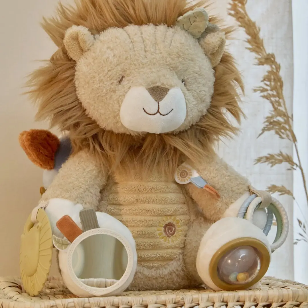 Little Dutch Safari Friends Leeuw Knuffel - Beige