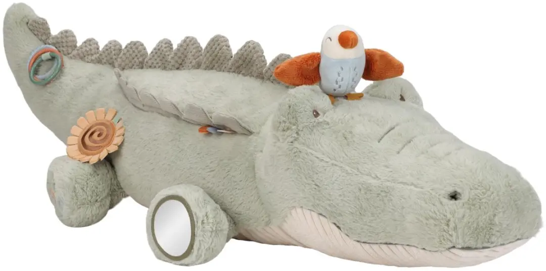 Little Dutch Safari Friends Activiteitenknuffel Krokodil XL