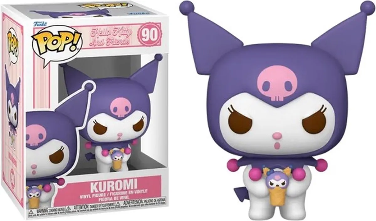 Funko Pop Hello Kitty Kuromi - Sanrio Figuur #90 - Multi