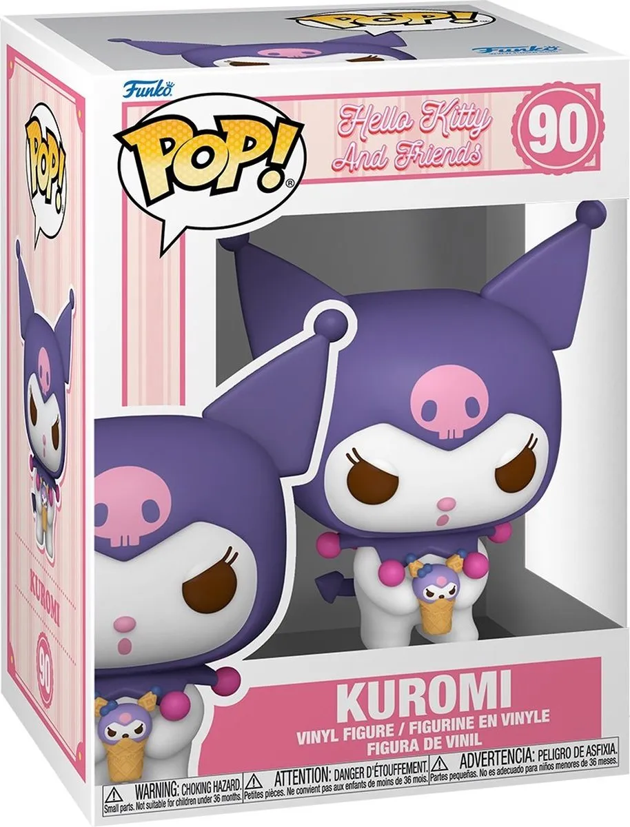 Funko Pop Hello Kitty Kuromi - Sanrio Figuur #90 - Multi