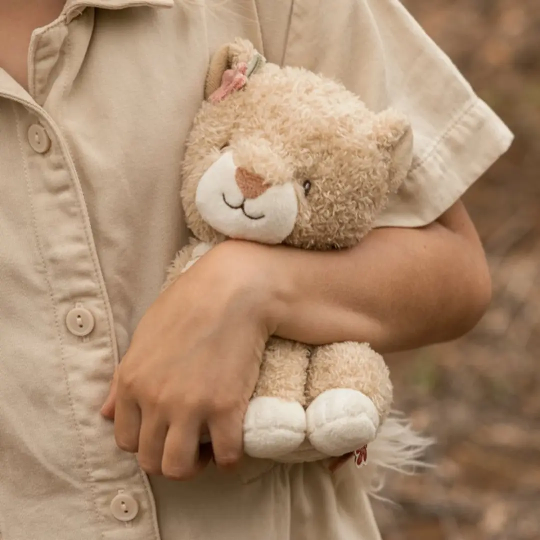 Little Dutch Safari Friends Knuffel Leeuwin 17cm - Beige