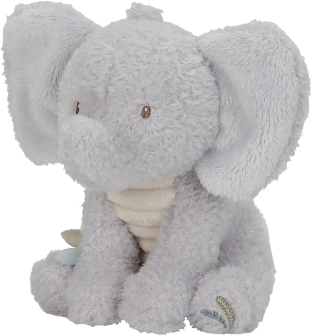 Little Dutch Safari Friends Knuffel Olifant - Grijs - afbeelding 6 van 6