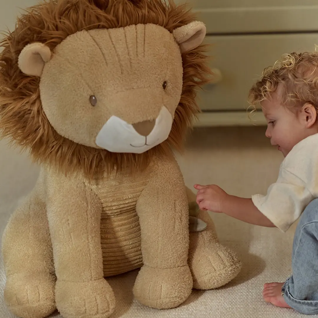Little Dutch Safari Friends Knuffel Leeeuw 60cm - Beige