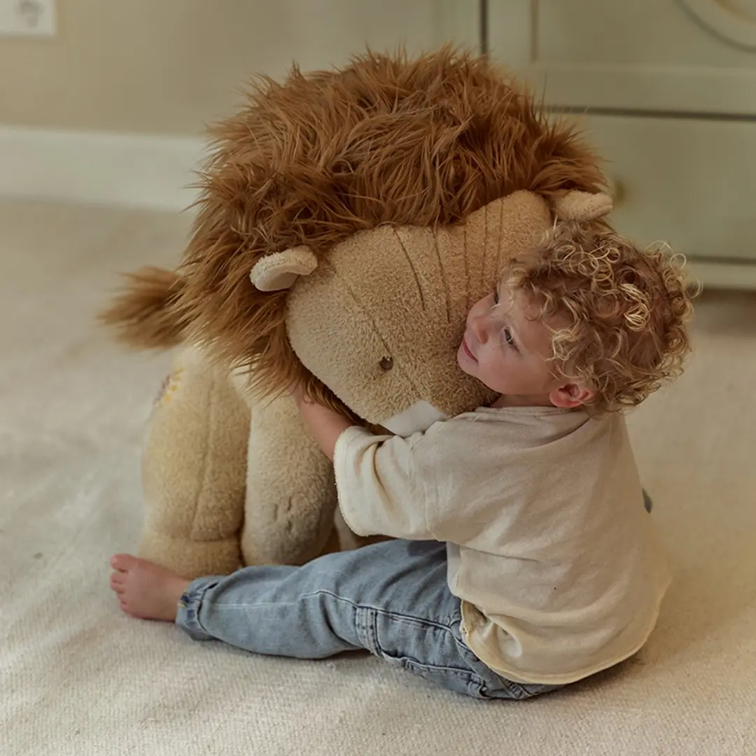 Little Dutch Safari Friends Knuffel Leeeuw 60cm - Beige