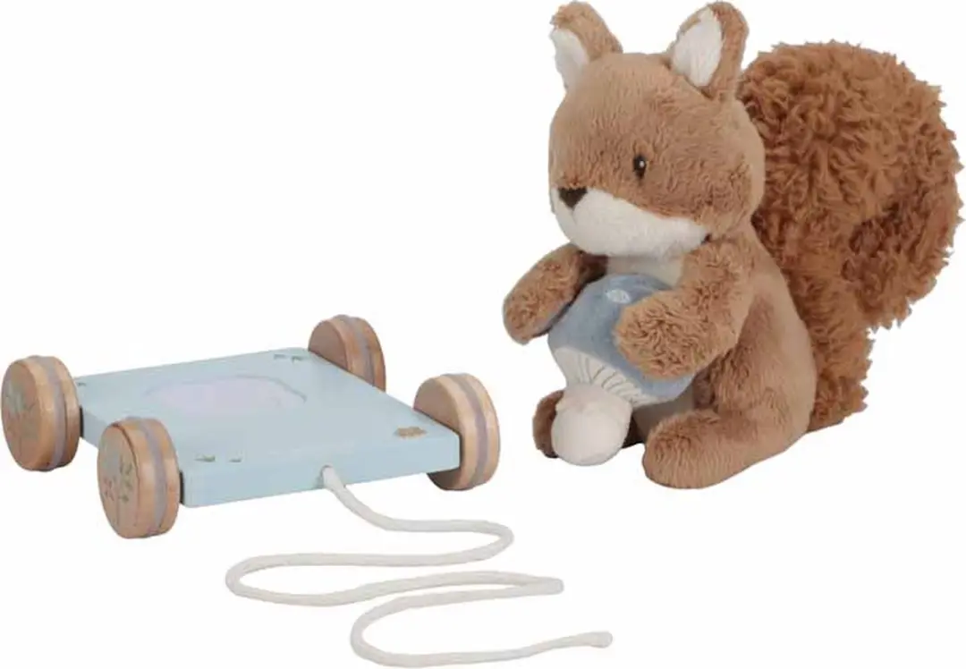 Little Dutch Trekdier Eekhoorn Forest Friends - Bruin - afbeelding 6 van 6