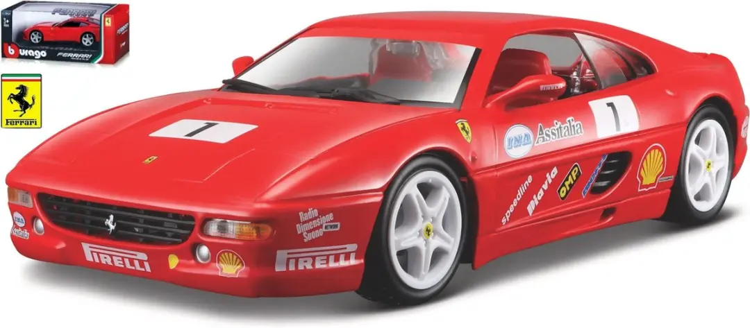Bburago FERRARI F355 CHELLENGE #1 1:24 modelauto schaalmodel