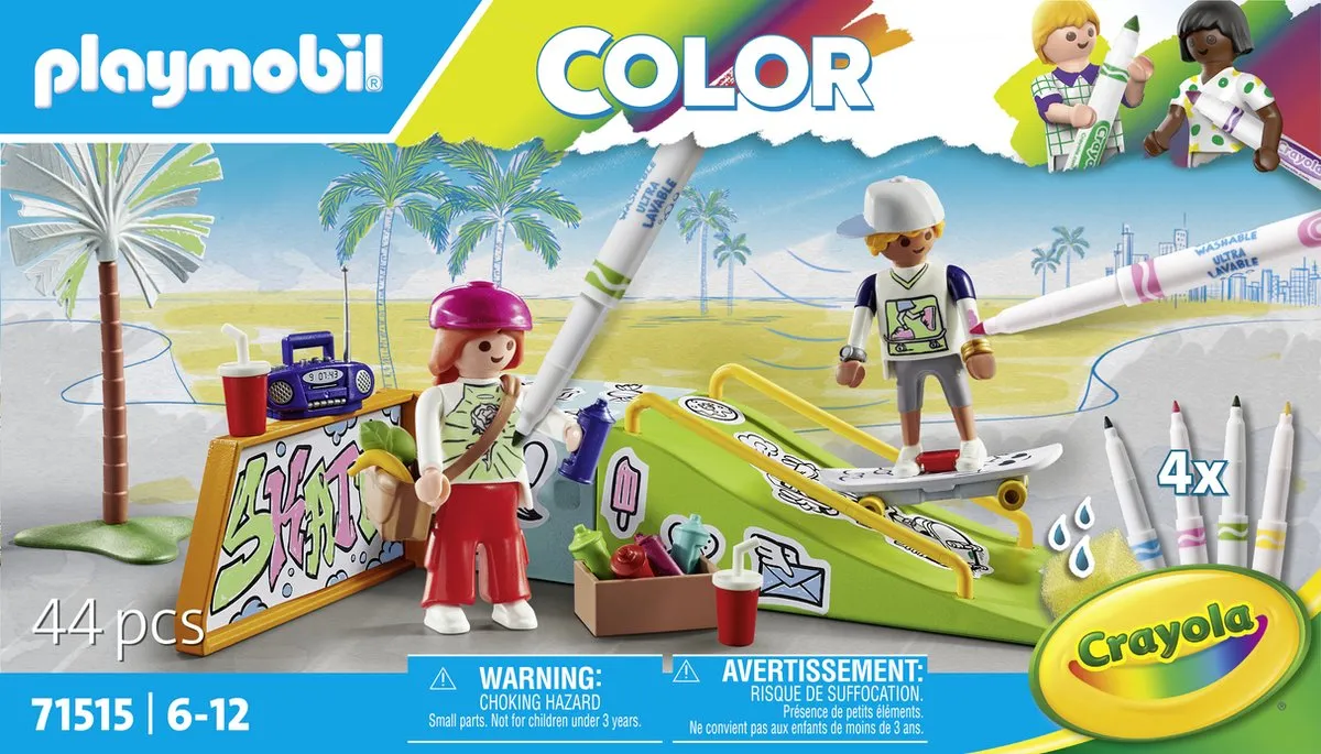 Playmobil Color Skatepark 71515