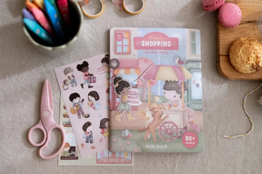 Little Dutch Rosa & Friends Stickerboekje - 90+ Stickers