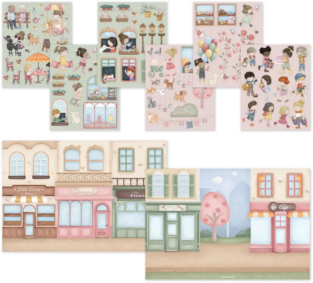 Little Dutch Rosa & Friends Stickerboekje - 90+ Stickers