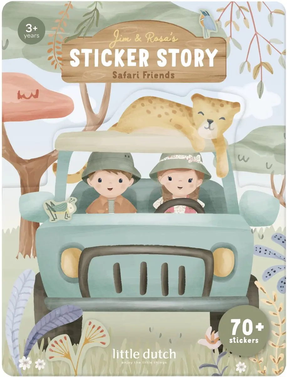 Little Dutch Safari Stickerboekje