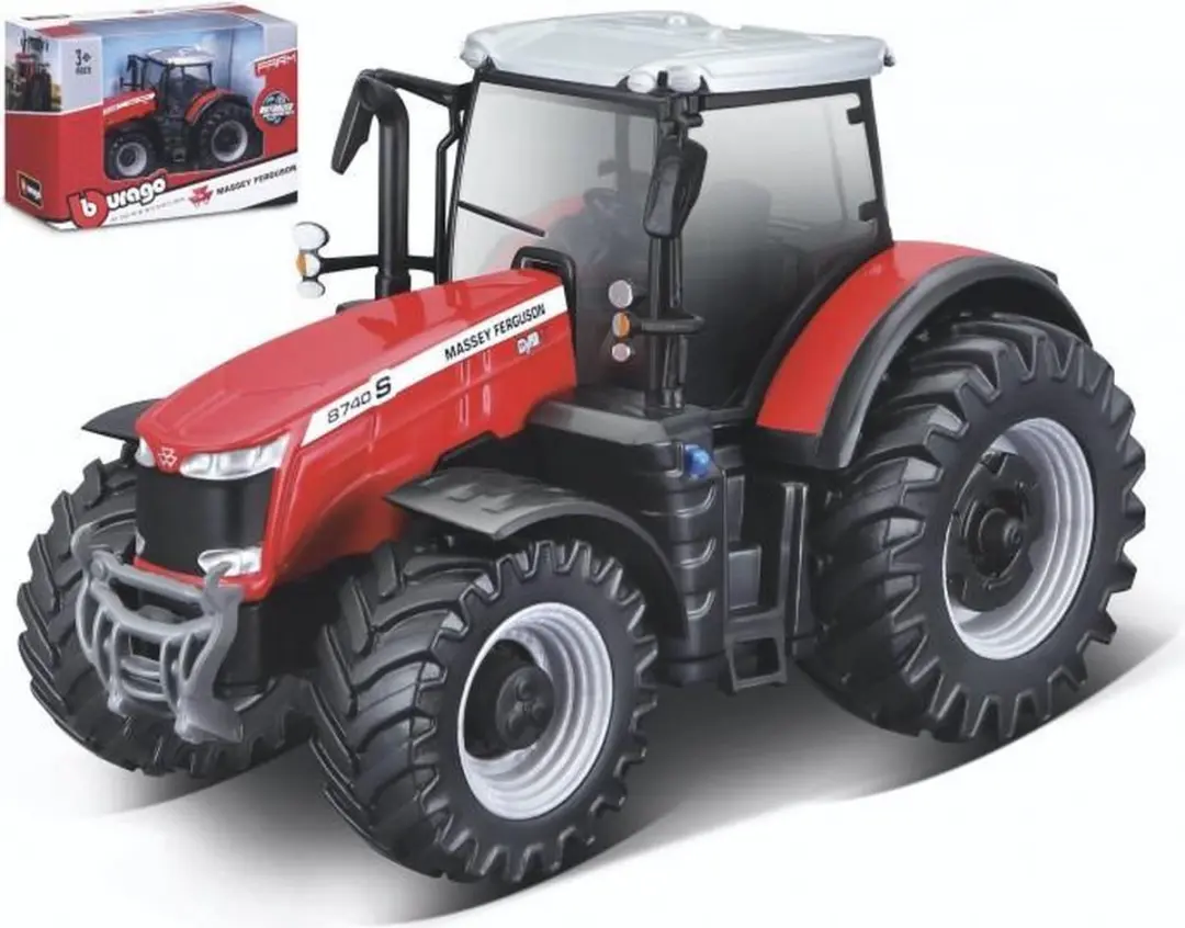Bburago Massey Ferguson 8740S Modelauto 10cm