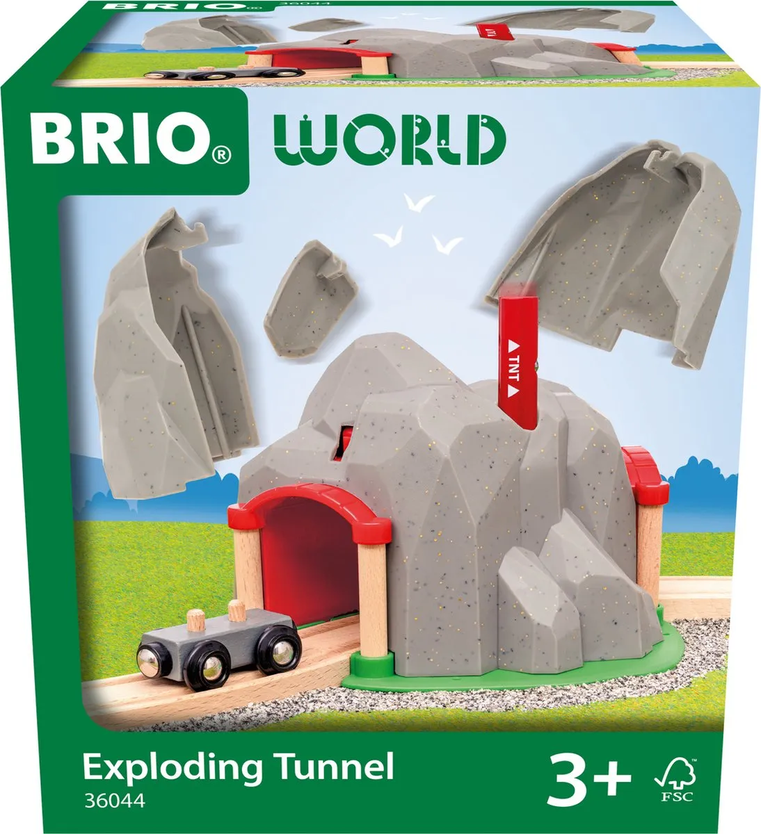 Ravensburger BRIO World Ontploffende Tunnel 36044