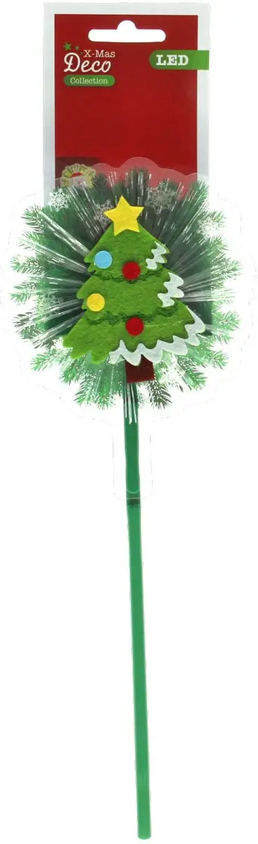 Kerststeker met Kerstfiguur LED