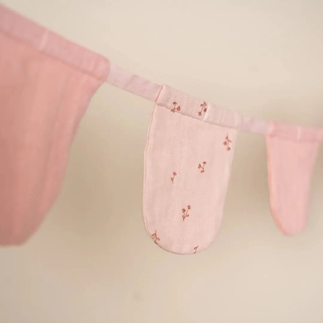 Little Dutch Slinger met Vlaggetjes - Roze - afbeelding 4 van 5