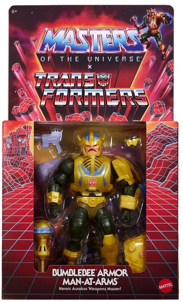 Mattel Masters of the Universe Bumblebee Armor Man-At-Arms - 14cm - Multi